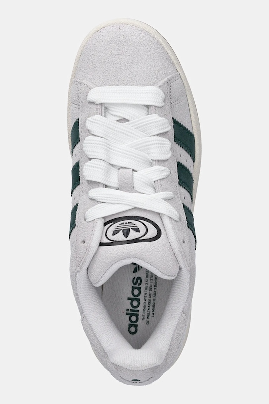 Замшевые кроссовки CAMPUS 00s Adidas Originals, серый — фото 4