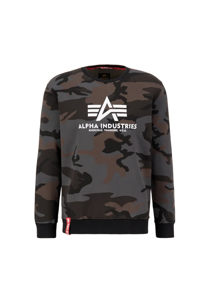 

Свитер Alpha Industries " Alpha Industries Мужчины - Толстовки Базовый свитер Камуфляж", черный