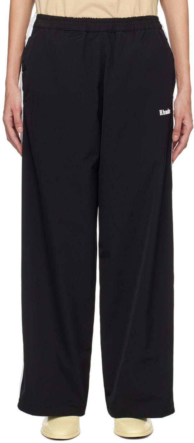 

Эксклюзивные черные спортивные штаны Amarino от SSENSE Rhude
