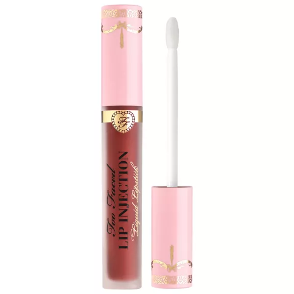 

Lip injection power plumping cream жидкая помада Too Faced, цвет large n in charge