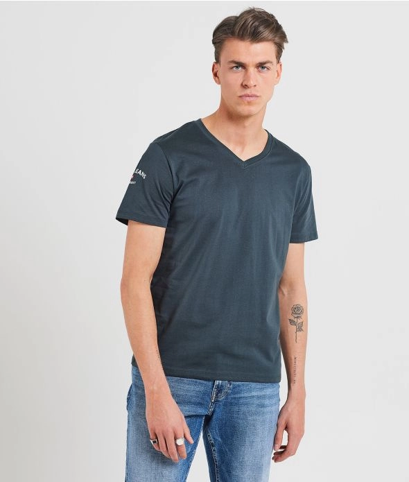 

Футболка Kalen с v-образным вырезом Retro Jeans, серый