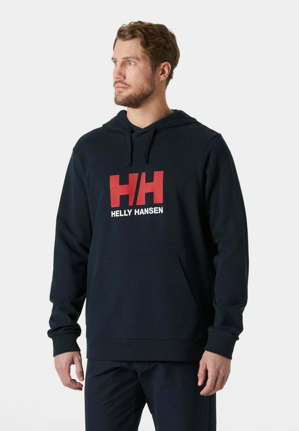 

Толстовка с капюшоном LOGO 2.0 Helly Hansen, темно-синий