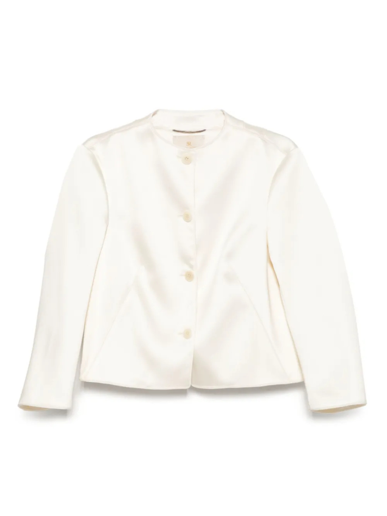 

Ermanno Scervino атласный пиджак, белый