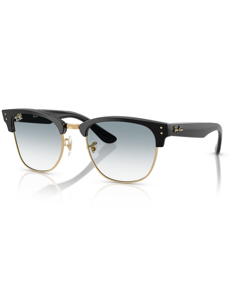 

Квадратные солнцезащитные очки унисекс, Clubmaster Reverse RBR0504S Ray-Ban, Black On Gold