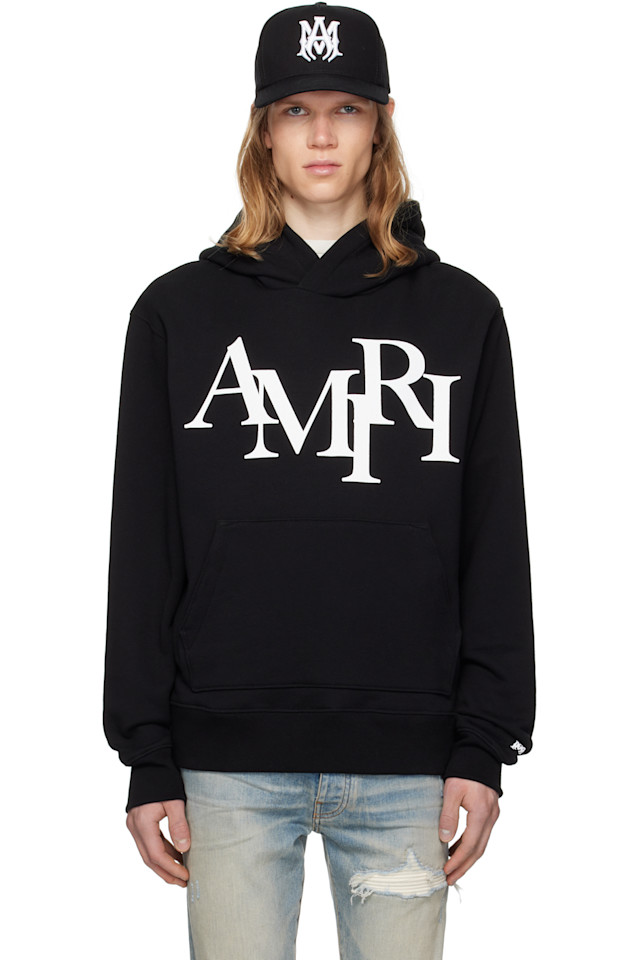 

Капюшон Amiri с асимметричным кроем Amiri, черный