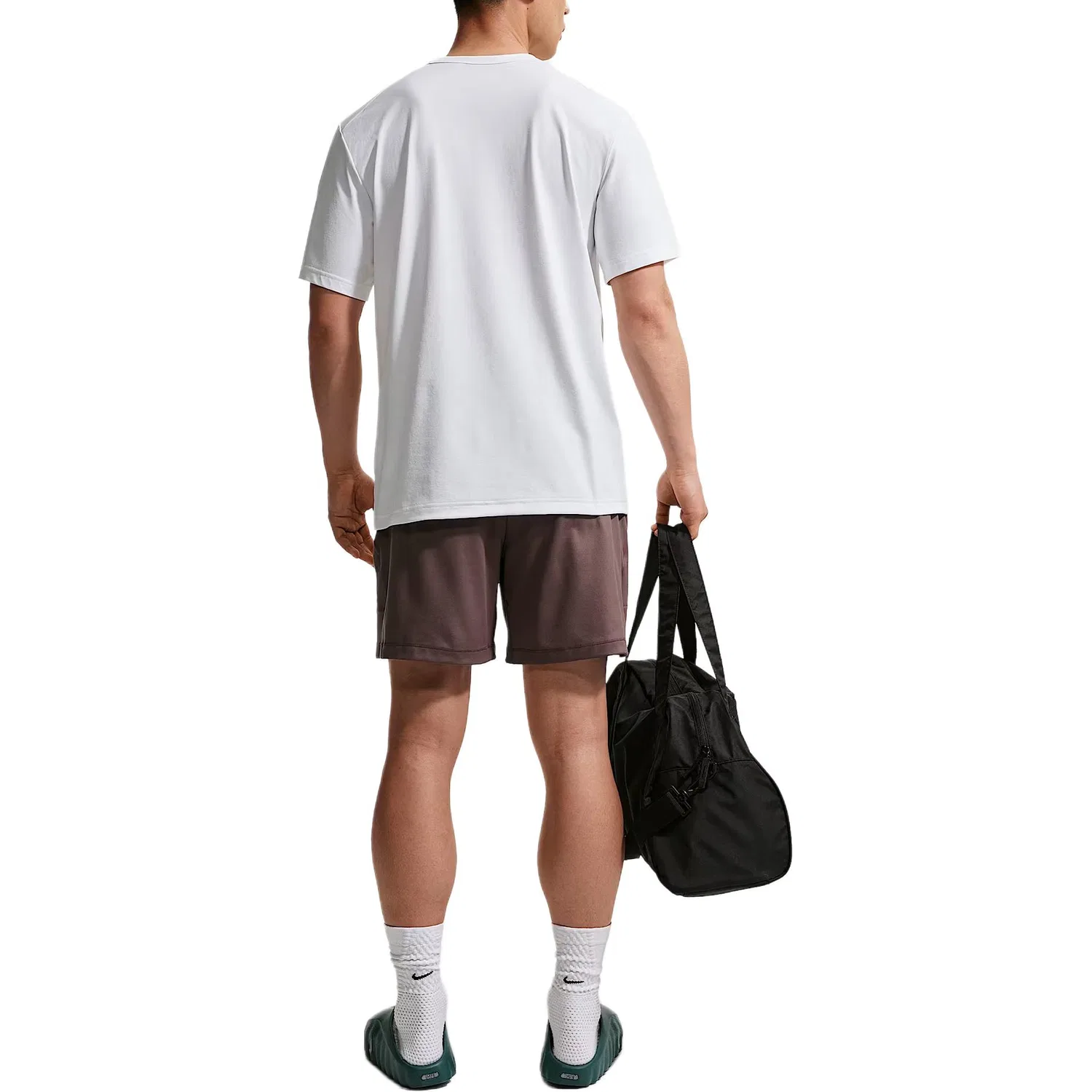 Футболка мужская HYVERSE DRI FIT Quick Dry Nike, 100 White/Light Ore Purple — фото 4