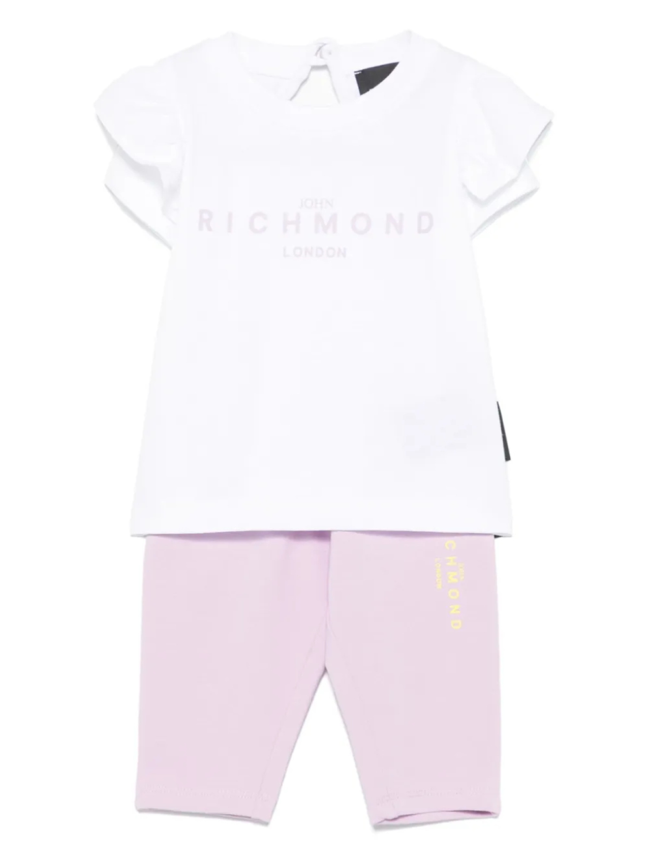 

Комплект брюк из хлопка John Richmond Junior, фиолетовый