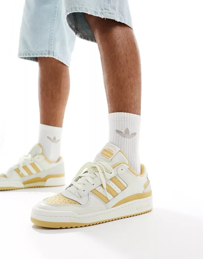 

Кроссовки adidas Originals Forum Low CL цвета слоновой кости и овса, Серый, Кроссовки adidas Originals Forum Low CL цвета слоновой кости и овса