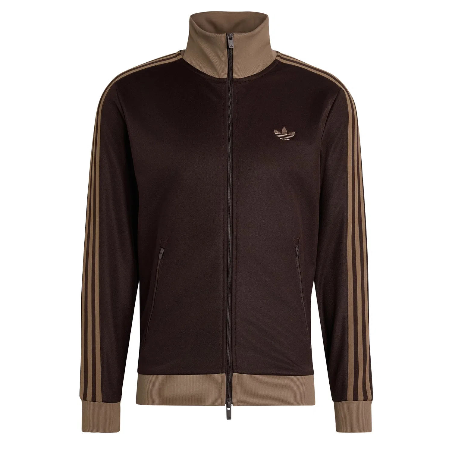 Толстовка на молнии Adidas Originals Classic, коричневый