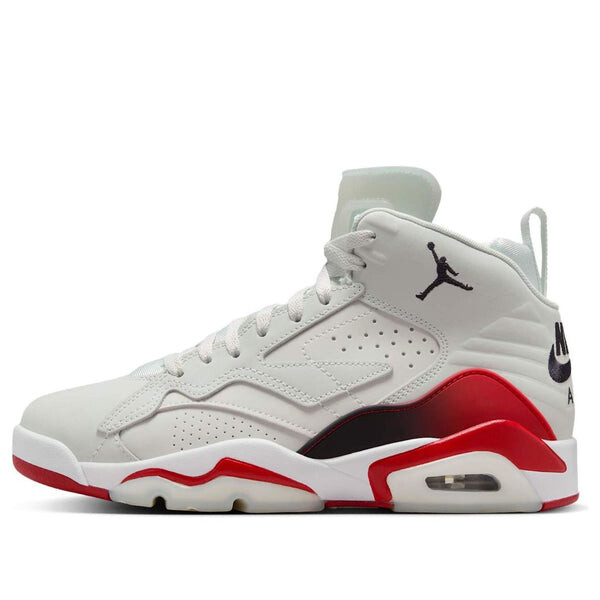 Кроссовки jumpman 'mvp off white gym red white black' Air Jordan, белый