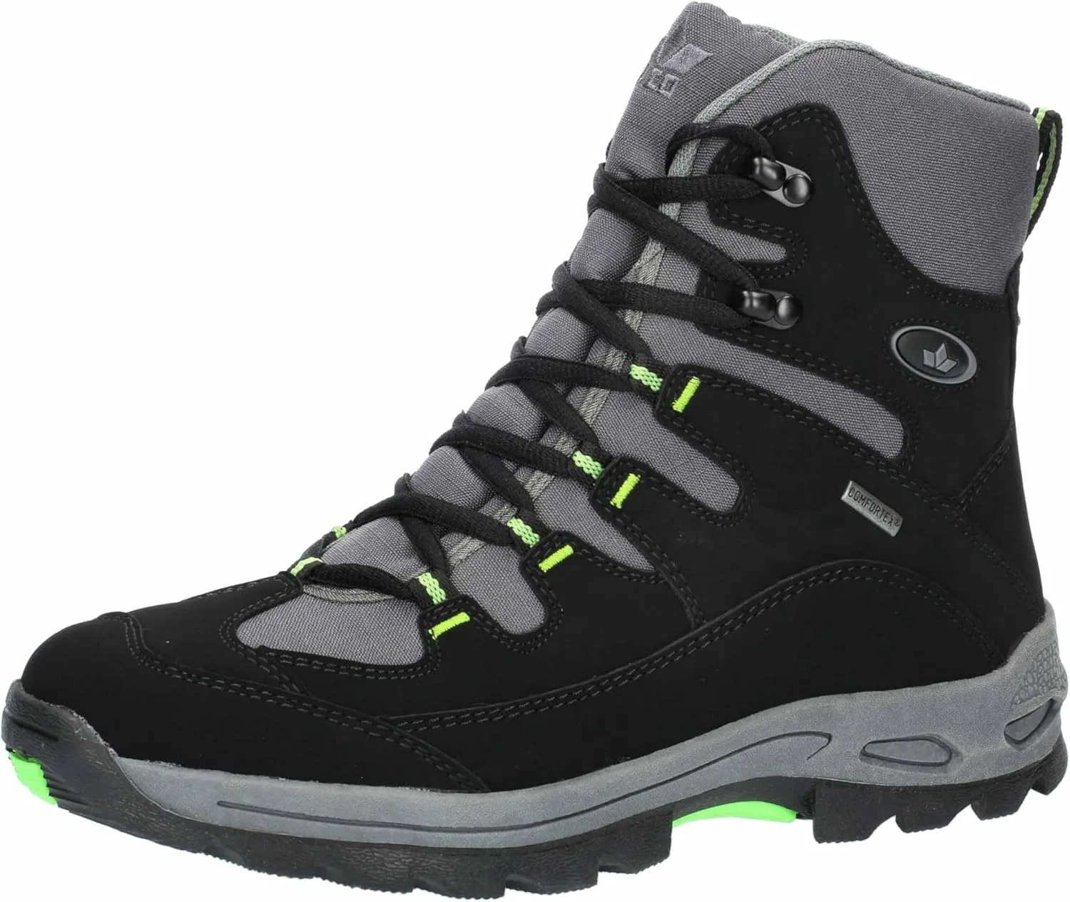 Мужские теплые зимние ботинки Lico Glacier на подкладке, Anthracite Black