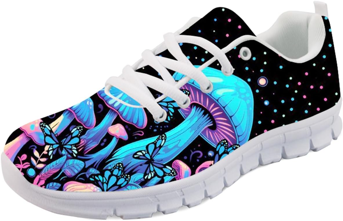 

Кроссовки Forchrinse Shining Galaxy синие, легкие для бега, с нескользящей подошвой и мягкие для ходьбы, повседневные спортивные обувь