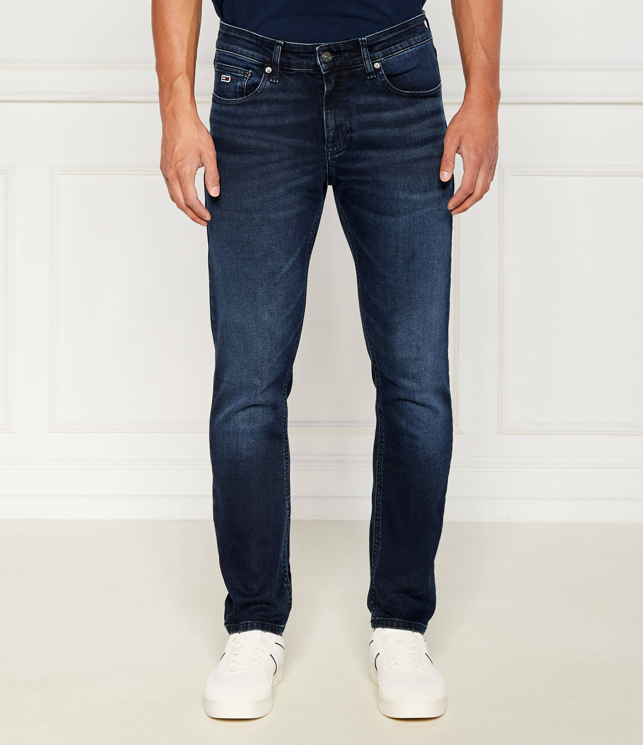 

Джинсы Tommy Jeans Scanton Slim Fit, темно-синий