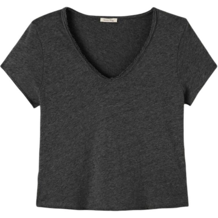 

AMERICAN VINTAGE A.M Футболка Women's Vintage Black, Черный, AMERICAN VINTAGE A.M Футболка Women's Vintage Black