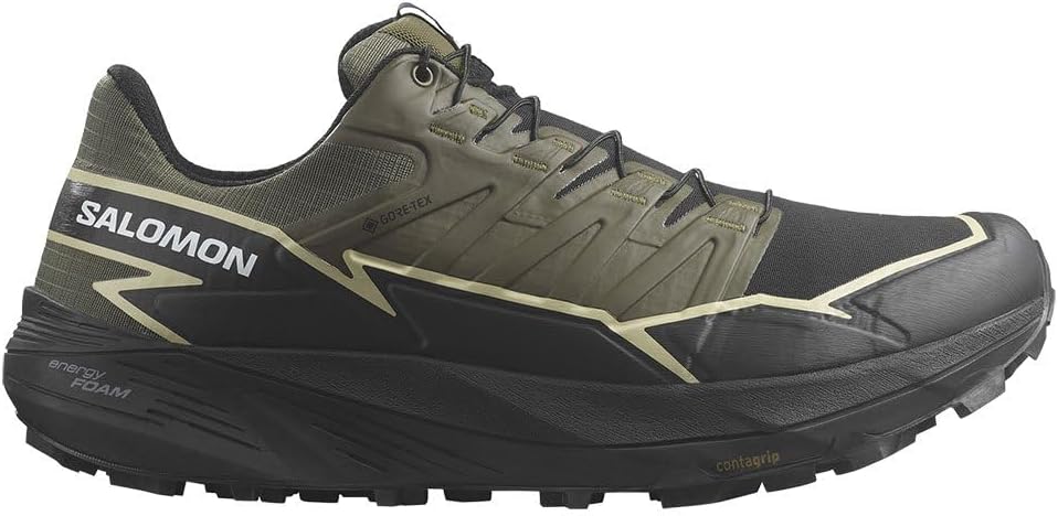 

Кроссовки Salomon Mens Thundercross, Olive Night/Black/Alfalfa