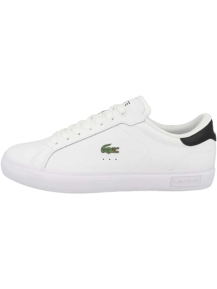 

Кроссовки на шнуровке Lacoste, белый
