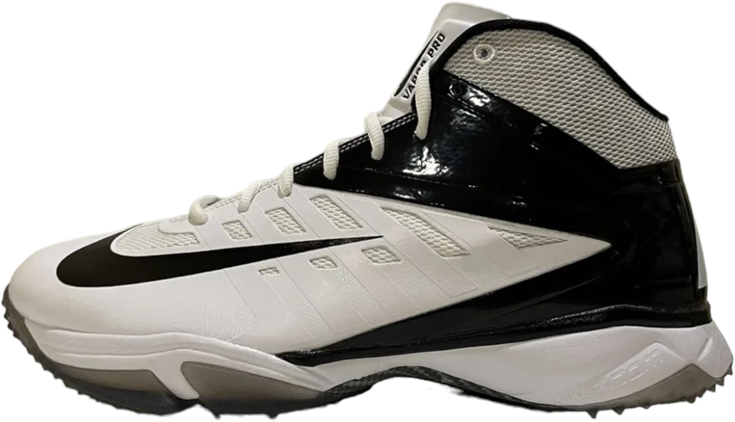 

Футбольные бутсы Nike Alpha Menace Pro 2 D мужские, черно-белые, 7 месяцев США, White/Black-Black