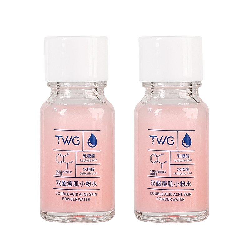 

TWG Сыворотка для проблемной кожи с двойной кислотой Pink Water против акне увлажняющая 10мл/флакон