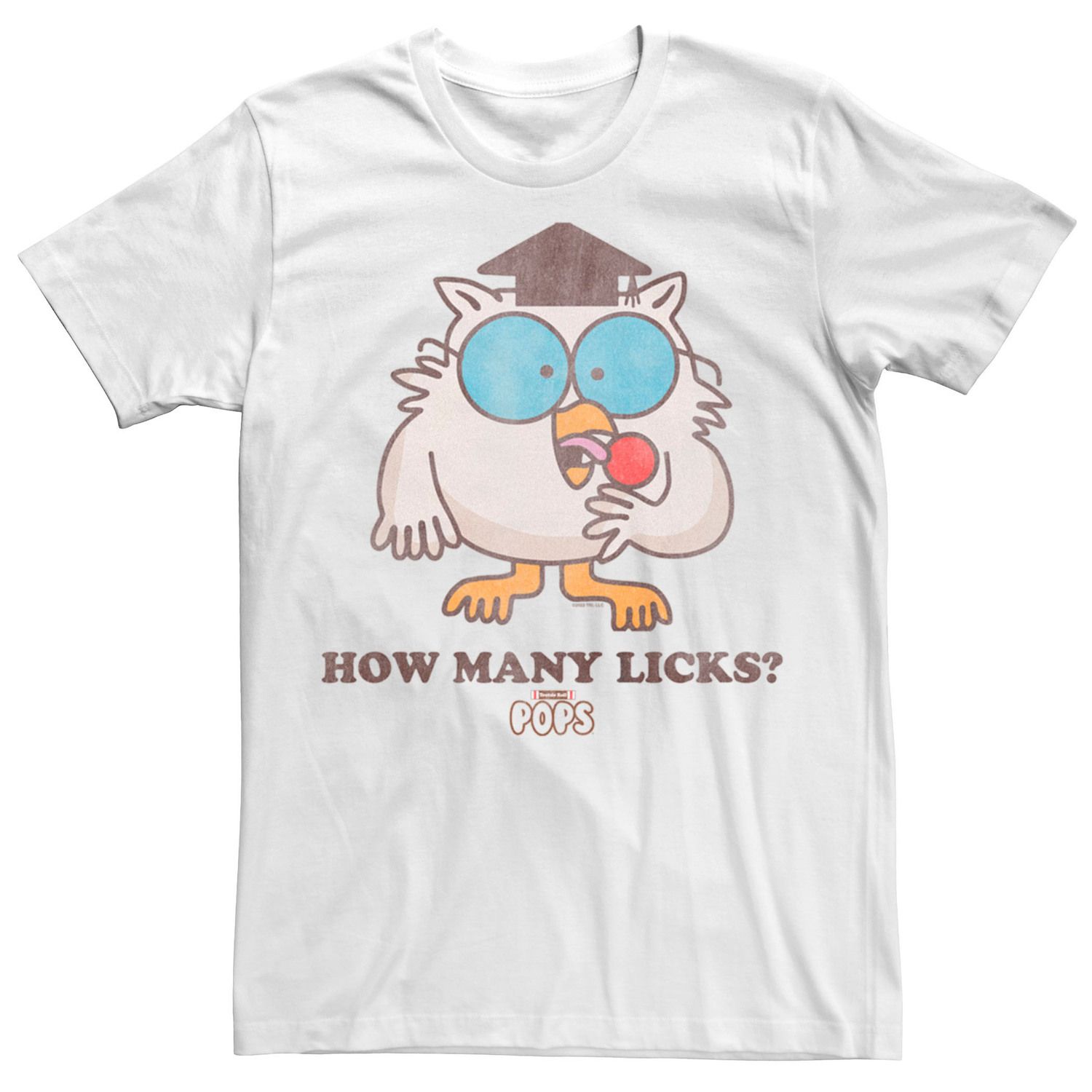 

Мужская футболка Tootsie Pop How Many Licks Licensed Character