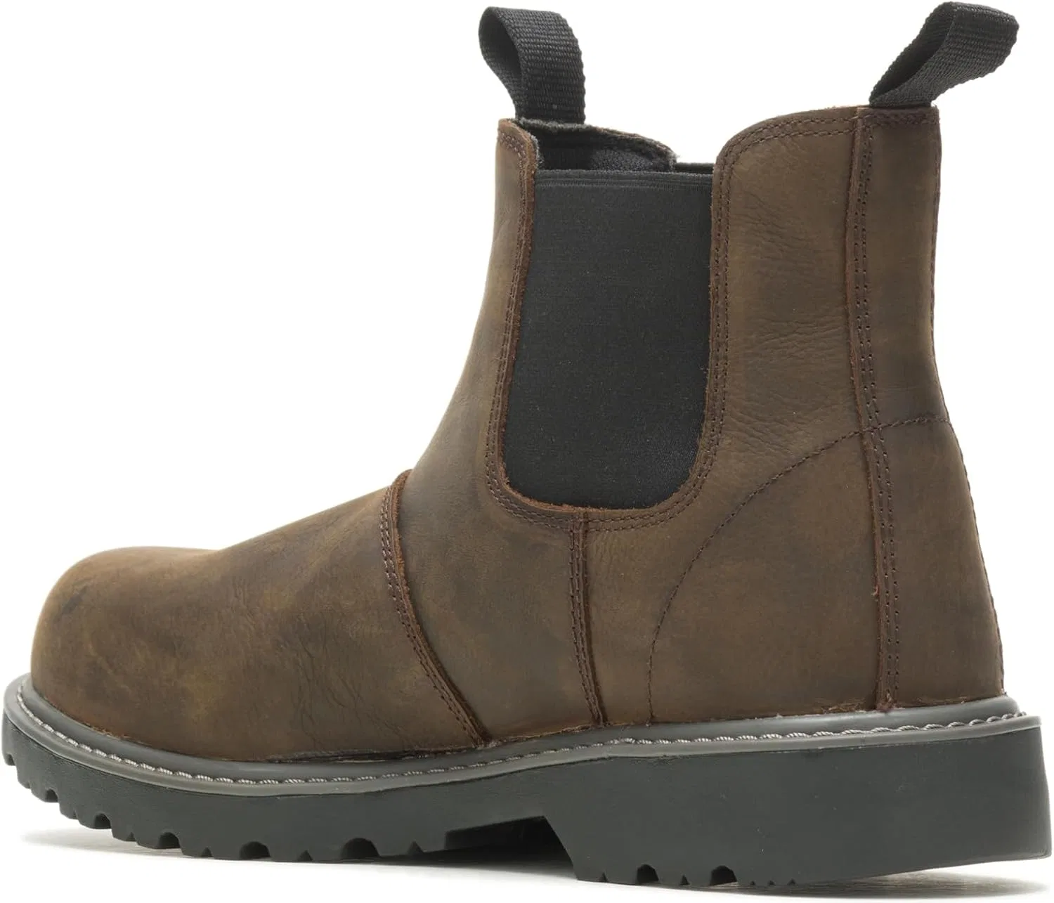 Мужские водонепроницаемые ботинки челси Wolverine Floorhand Romeo, Dark Brown — фото 3