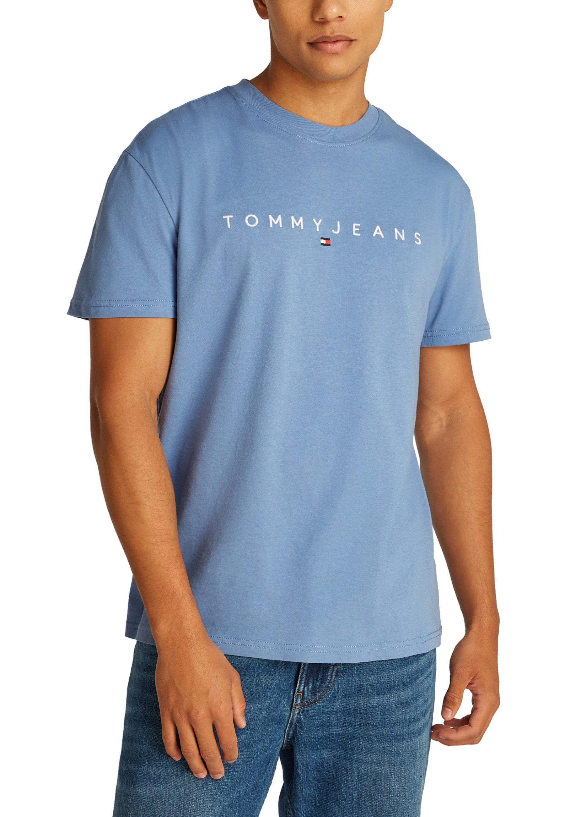 

Футболки Tommy Jeans, светло-голубой