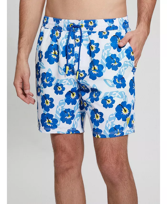 

Женские плавки Eco Hibiscus GUESS, белый
