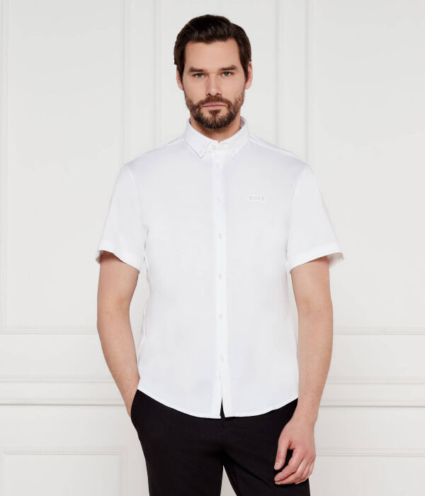 

Рубашка b_motion_s Regular fit Boss Green, белый