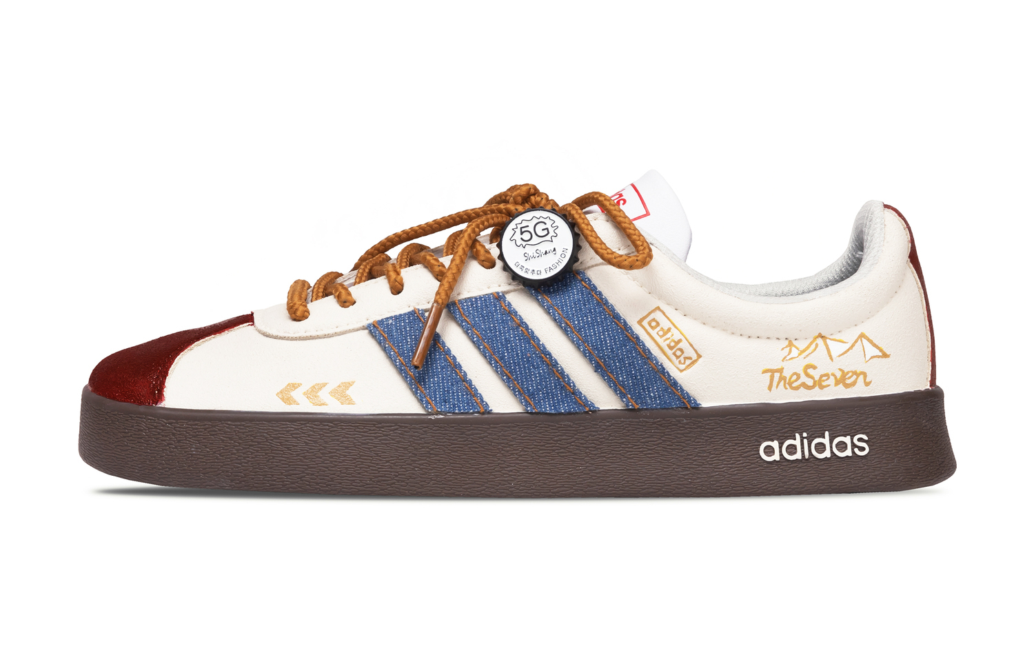 

Adidas VL Court 2.0 Lifestyle, устойчивые к истиранию и скольжению, низкие кроссовки для скейтбординга, унисекс, синий белый