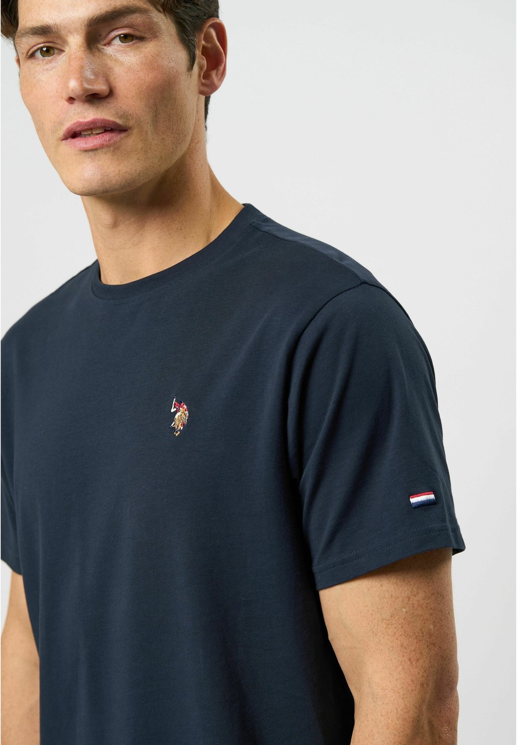 Базовая футболка NORD U.S. Polo Assn., темно-синий — фото 4