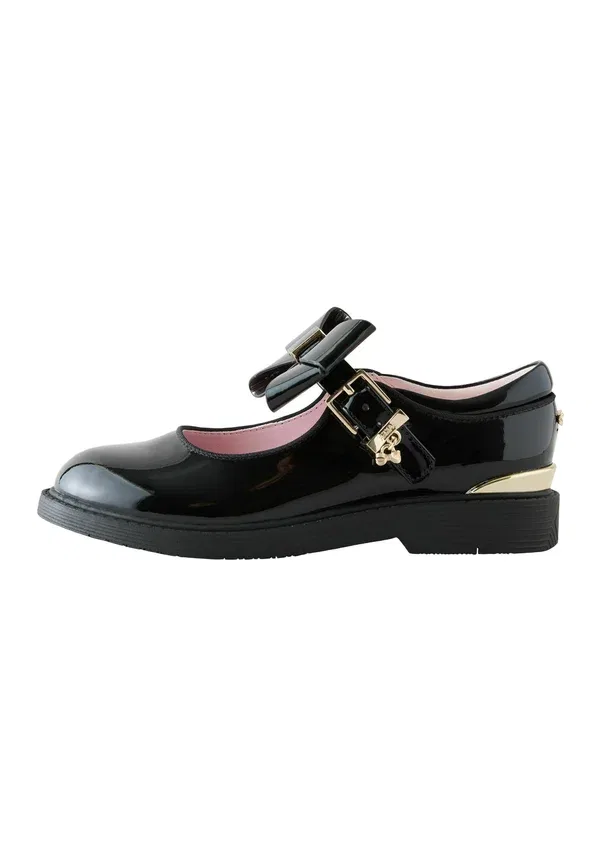 Туфли Regular fit Baker By Ted Baker, модель back to school chunky mary jane shoes with bow, baby shoes, черный