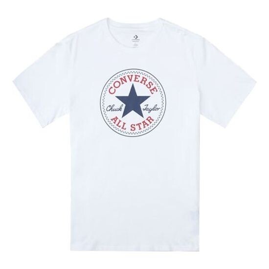 

Футболка go-to all star patch standard fit t-shirt 'white' Converse, белый