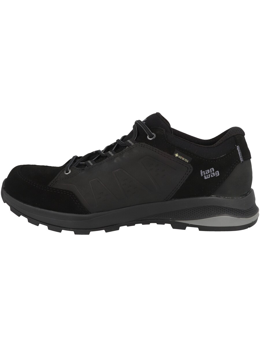 

Туфли на шнуровке HANWAG Torsby Low, цвет Black/Black denim