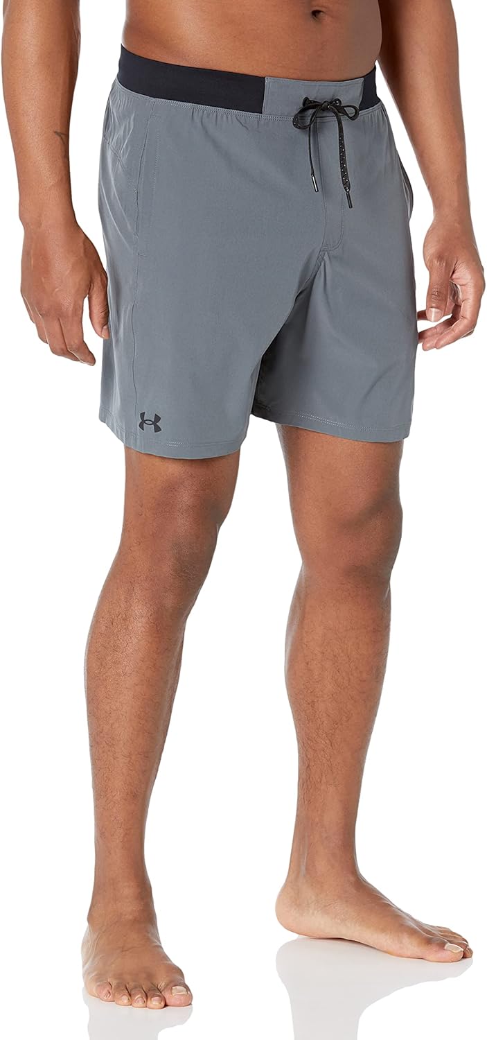

Плавки-шорты Under Armour Mens Standard Comfort, затягивающиеся на шнурок и полностью эластичный пояс, Sp22 Pitch Gray-2, Бежевый, Плавки-шорты Under Armour Mens Standard Comfort, затягивающиеся на шнурок и полностью эластичный пояс, Sp22 Pitch Gray-2