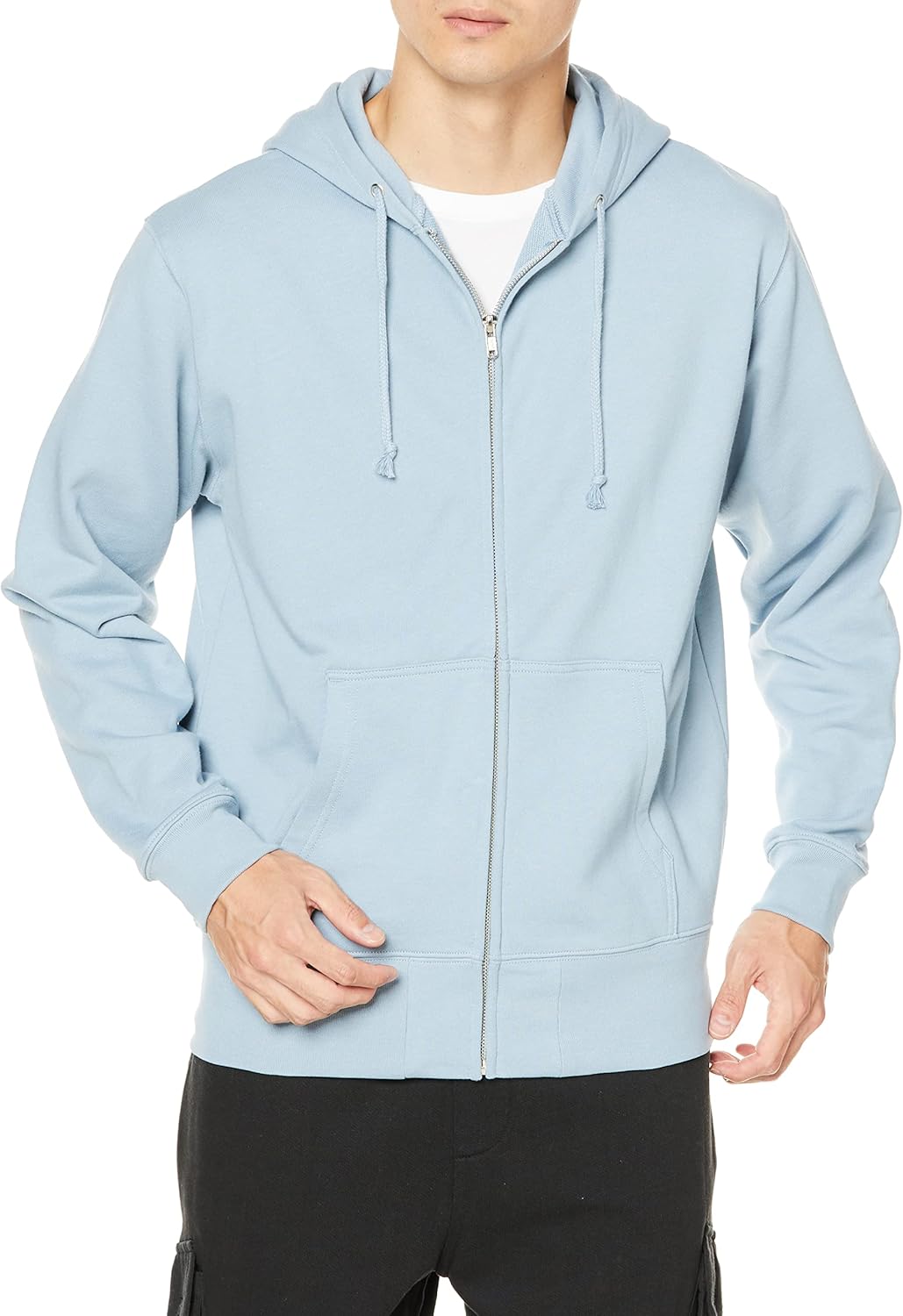 

Мужская толстовка на молнии United Athle 521301, 283 г, на флисовой подкладке, кислотный синий