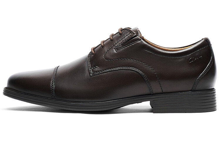 

Туфли мужские низкие темно-коричневые Clarks