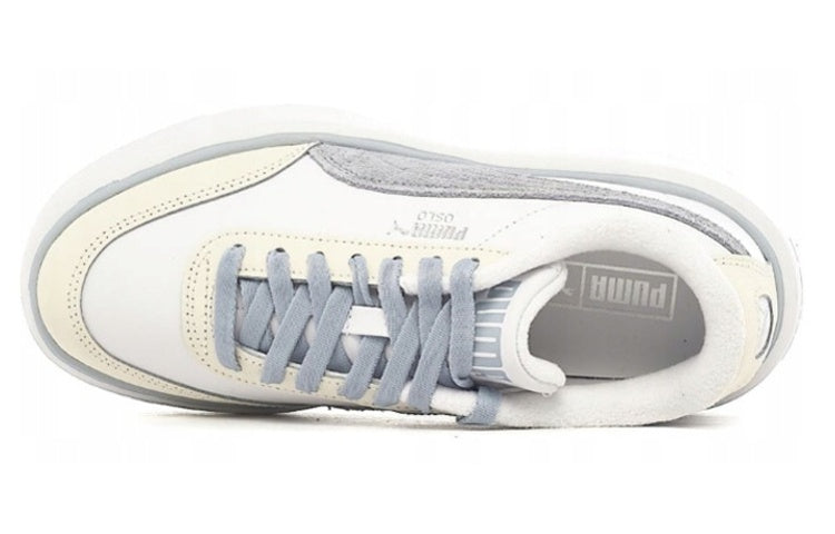 Кеды (WMNS) PUMA Oslo Maja 'White Blue Fog', кремовый — фото 3
