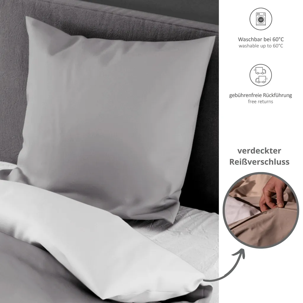 

Постельное белье Sleepling, серый