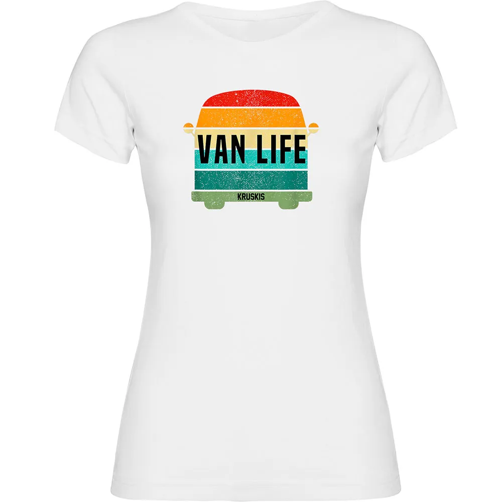 

Футболка с коротким рукавом Kruskis Van Life, белый