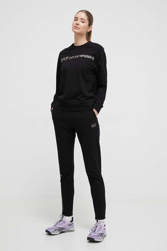 

Спортивный костюм EA7 Emporio Armani, черный
