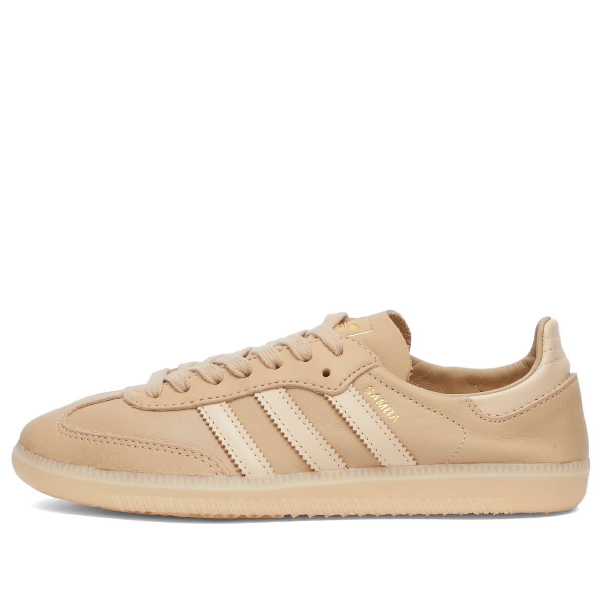 

Кроссовки Adidas Samba Decon, цвет Magic Beige, Sand Strata & Gold