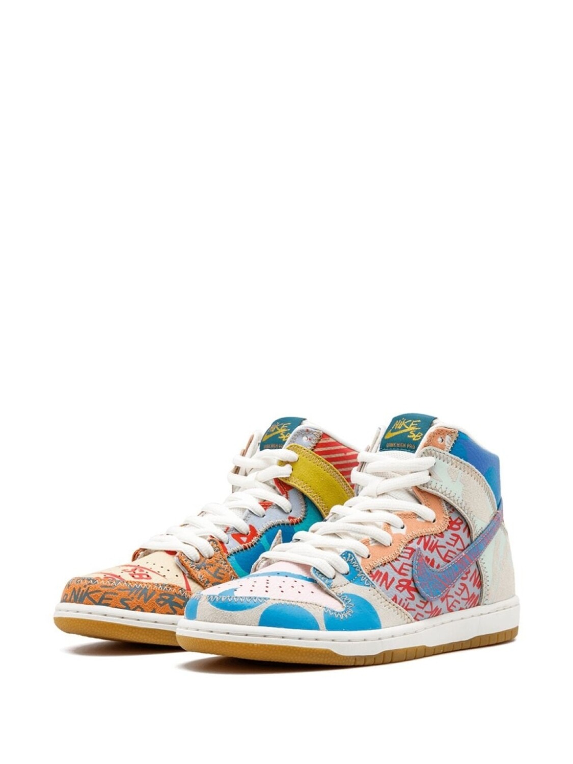 Nike кроссовки SB Zoom Dunk High PREM, белый — фото 2