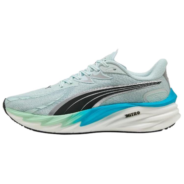 

PUMA Кроссовки Velocity NITRO 4 с низким верхом, устойчивые к истиранию, мужские, серые, черные, синие