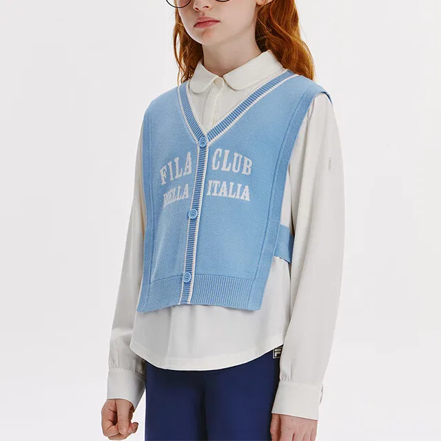 Футболка AW24 White Teenagers FILA KIDS — фото 3