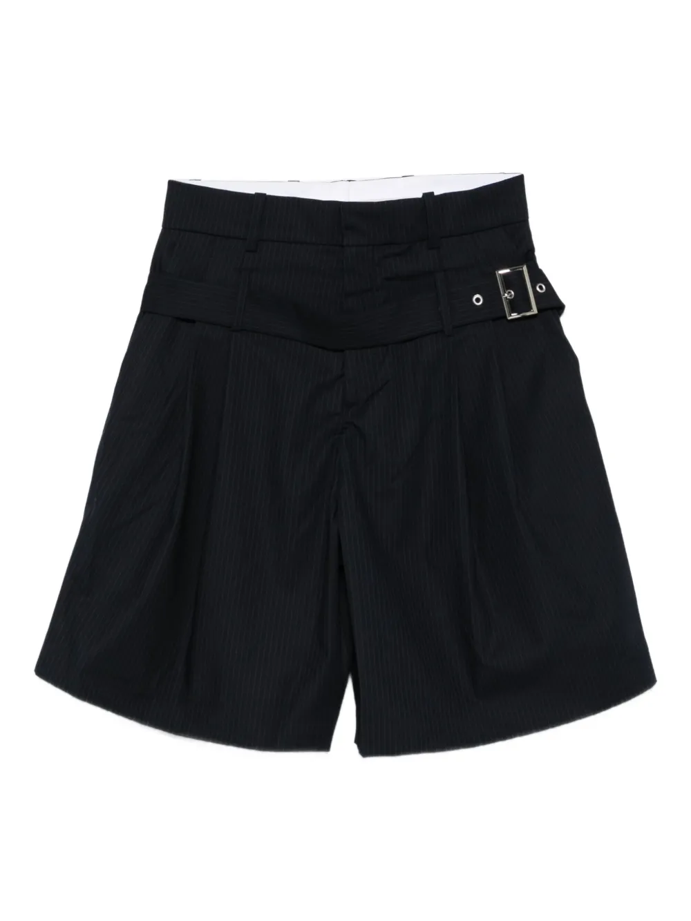 

Полосатые шорты с поясом Charles Jeffrey Loverboy, синий