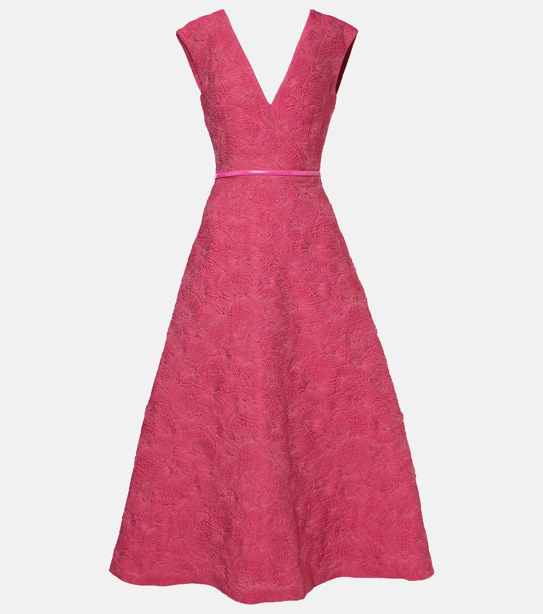 

Платье миди с поясом Valdese Max Mara, Fuxia