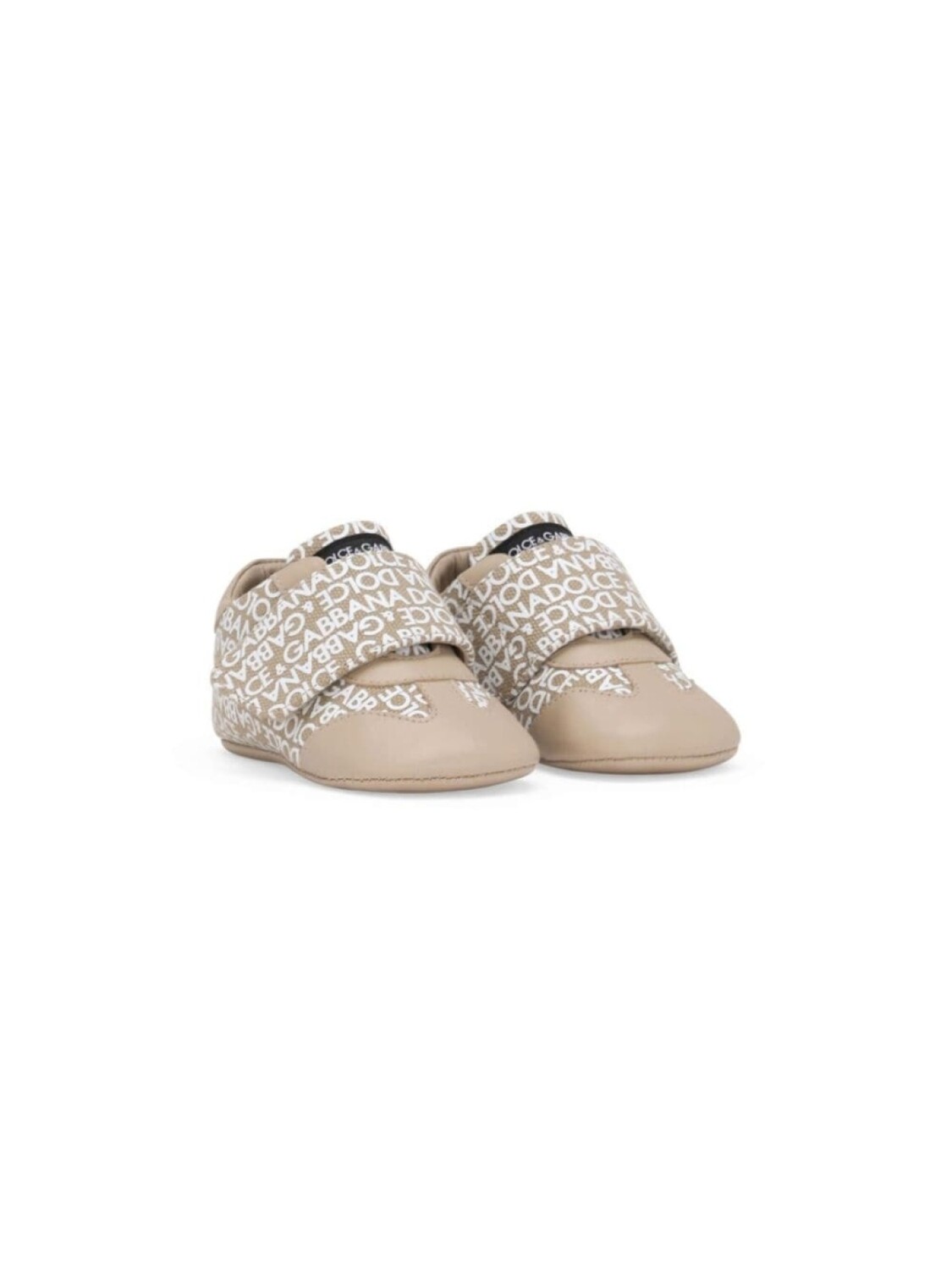 

Dolce & Gabbana Kids кроссовки на липучках с логотипом, коричневый