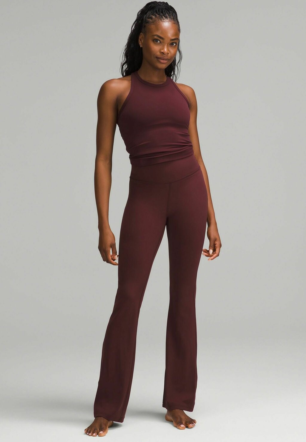 

Брюки GROOVE SHR FLARED REGULAR lululemon, Бордо