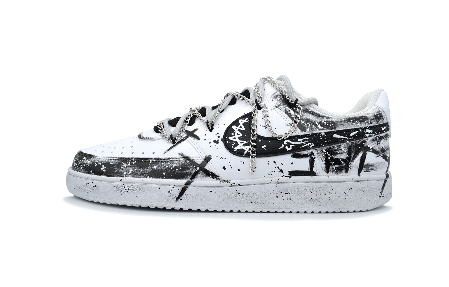 

Мужские кроссовки для скейтбординга Nike Court Vision 1, Black