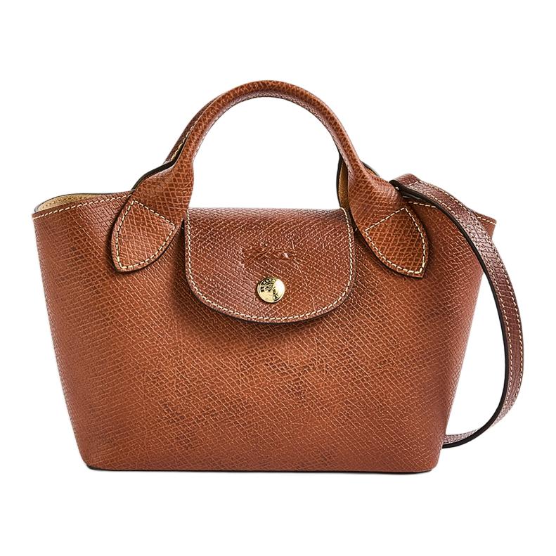

LONGCHAMP Текстурированная кожаная мини-сумка