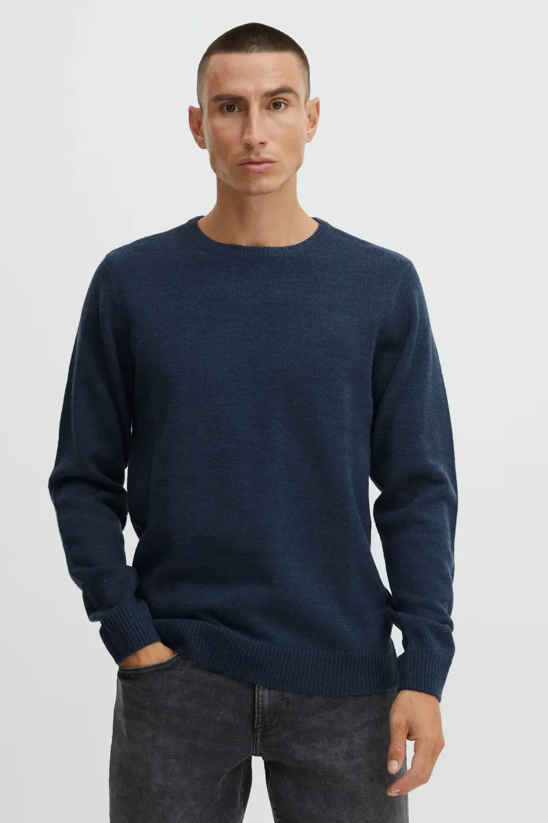 

Свитер смесовой вязки "BLEND BHPullover", цвет Dress Blues